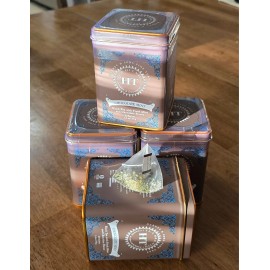 Harney & Sons HT Blend Chocolate MINT Tea Sachets (80) 4 Cans.