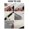 URIMPAVIDO 20PCS RC Plane Hinge Folding Leaf Paper Hinges Model