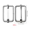 Hysagtek 50 Pcs 1 Inch Metal Adjustable Slide Buckle Strap
