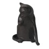 DreamsEden Cast Iron Coy Cat Statue Metal Cat Sculpture Indoor