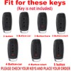 TECART Key Fob Cover Case Fit for Nissan Rogue Pathfinder