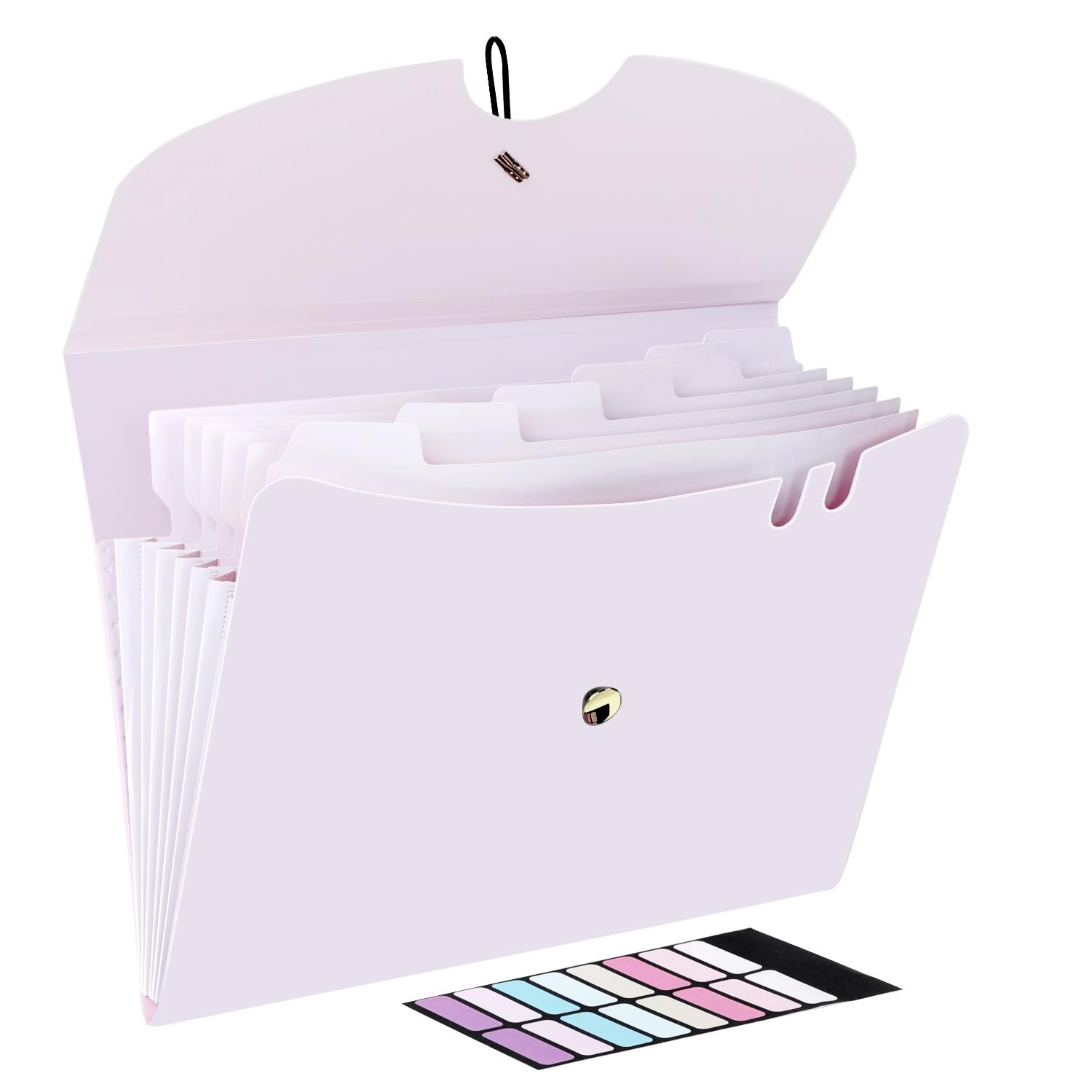 DoocliB Document File, a4, 7 Pockets, Portable Expanding File Folder ...