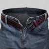 KEMISANT Men Belt, Braided Belt Comfortable For Men Casual Jean