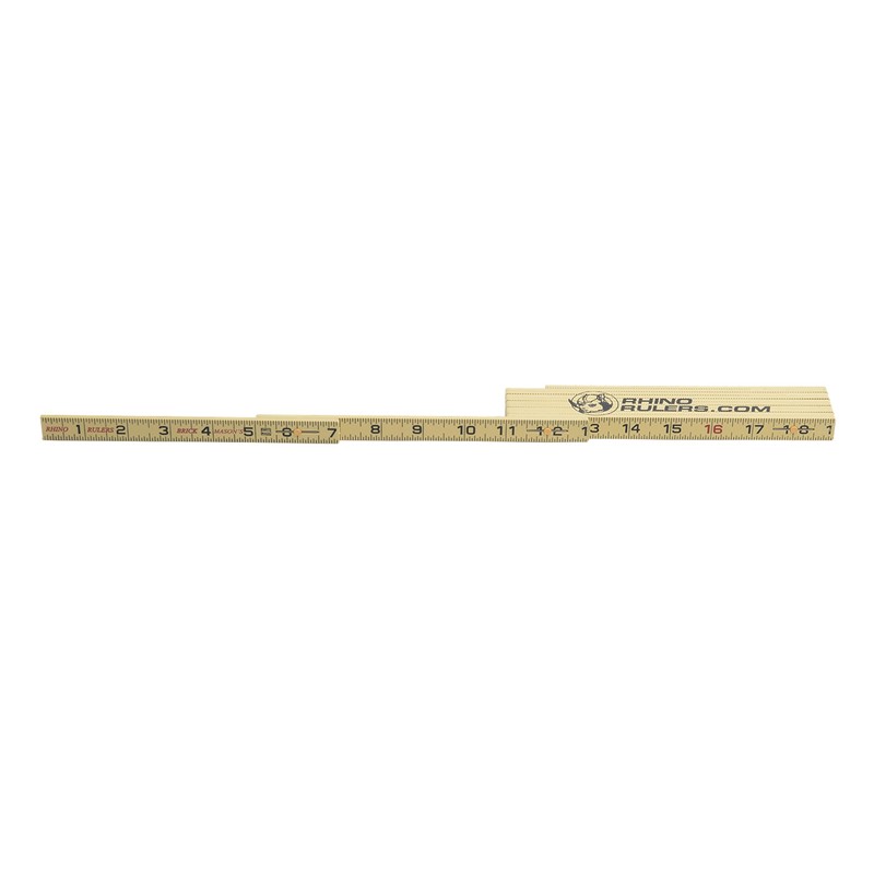 MARSHALLTOWN Rhino Rulers, Brick Spacing and Ruler Type, Washable Fiberglass,