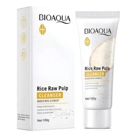 Limpiador Facial Con Extracto De Arroz Bioaqua Cleanser 100g                                                                                          