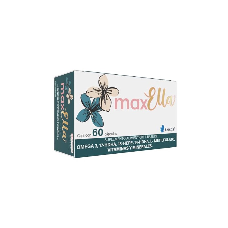 EXELTIS RETHINKING HEALTHCARE Maxella, Omega 3, 17-hdha, 18-hepe,14- . (60)