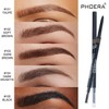 PHOERA Ultra Slim Eyebrow Liner Pencil With Brow Brush AQUAPURITY