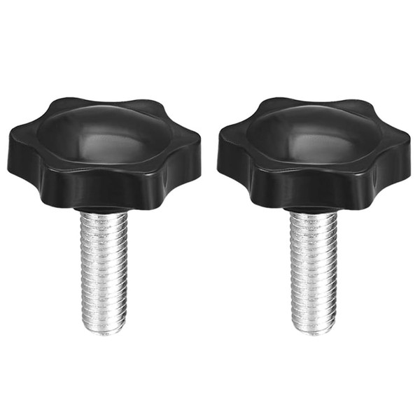 TOP-VIGOR 2Pcs M8 x 20mm Plum Hex Shaped Clamping Screw