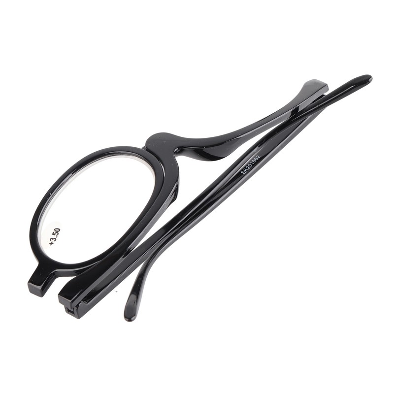 Magnifying Makeup Glasses Fashionable Flexible Flip Down Lens Cosmetic Reading