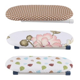 CHICIRIS Tabla de Planchar de Mesa con Patas Plegables, Mini Tabla de Planchar Plegable Que Ahorra Espacio, Puños de Manga, Collares, Mesa de Manipulación para Costura, Sala de Manualidades(peonía)