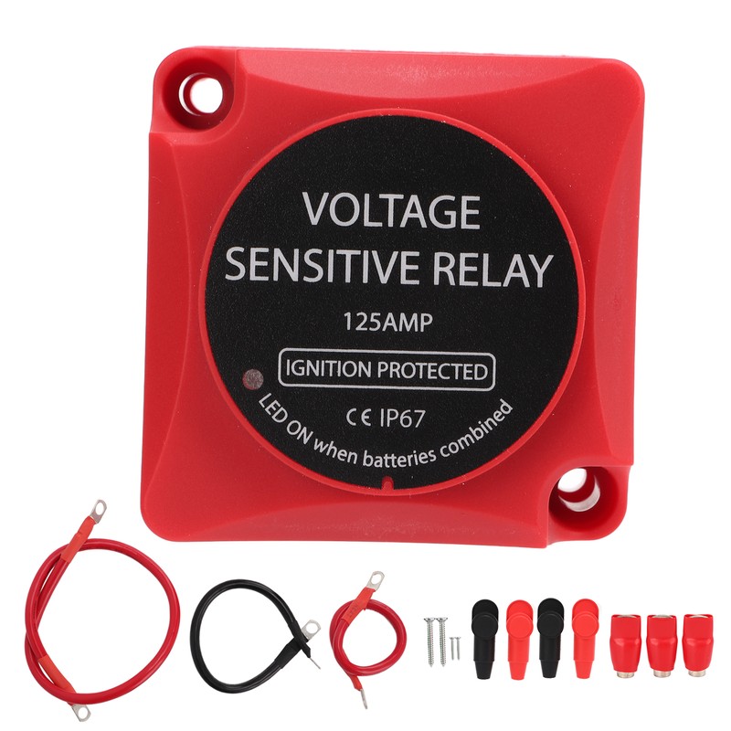 Dual Battery Smart Isolator VSR Voltage Sensitive Relay for Car