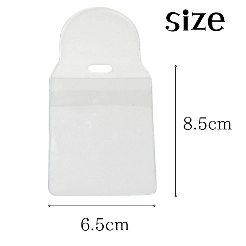 [Oiwells] Amulet Case, Amulet Case, Amulet Bag, Transparent, Anti-Dirt, Storage