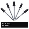 SKIR'CO Pack of 100 blind rivets painted 3.2 x 8