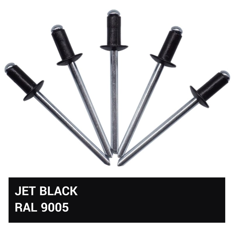 SKIR'CO Pack of 100 blind rivets painted 3.2 x 8