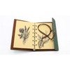 EvZ 5 Inch Mini Vintage Leather Journal, Pocket Size Refillable
