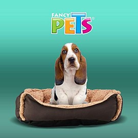 Fancy Pets Cama Maltes para Perro Tamaño Mediana Color Café  Expert Cepillo con Puntas Redondeadas Expert para Gato Rosa con Morado                   
