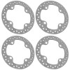 Caltric 4 Front Rear Brake Disc Rotor for Polaris RZR