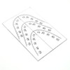 1 Piece Dental Guide Plate Teeth Arrangement on Denture Work