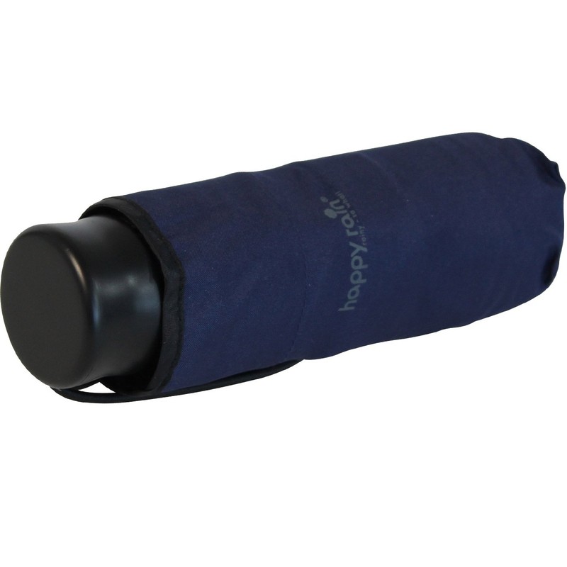 Ultra Mini Pocket Umbrella Women's Umbrella Plain, Navy Blue, Super