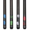 GARSEN 4 Pieces Pool Stick Cue Stick 58 inch 18