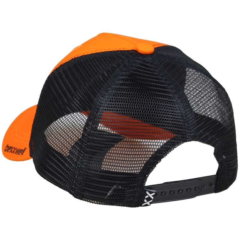 Bexxwell Snapback Cap Black with 3D Embroidery in Grey (Perfect