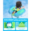 LAYCOL Baby Swimming Float Inflatable Baby Pool Float Ring with
