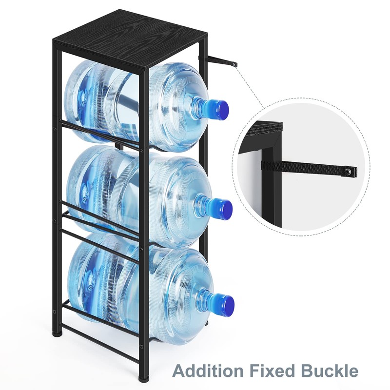 Water Bottle Holder Organizer 5 Gallon Water Jug Stand with
