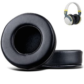 Hesh2 Wireless Earpads,Replacement Ear Pads Cushion for Skullcandy Hesh& Hesh2 Wireless Over-Ear , Softer Durable Leather and Comfortable Sponge,Hesh 2 Pads-(Black)