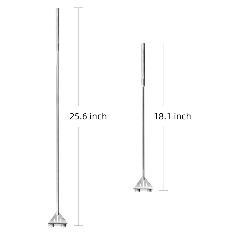 Kirecoo Algae Scraper for Glass Aquariums, 25.6" Fish Tank Cleaner,