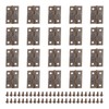 20pcs Hinge Antique Hinges Trillion Hinge Door Door Wooden Box