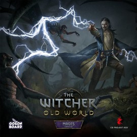 The Witcher Board Game Mages Expansion | Fantasy Game | Competitive Adventure Game | Strategy Game for Adults | Ages 14+ | 1-5 Players | Avg. Playtime 90-150 Minutes | Made by Go On Board