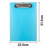 LATERN 6Pcs A4 Clipboard, Plastic Transparent A4 Clipboard 5 Colors