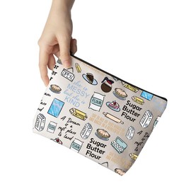 Musical Inspired Gift Musical Theater Zipper Pouch Makeup Bag Gift For Actor Actress (Wait-ress Bag)