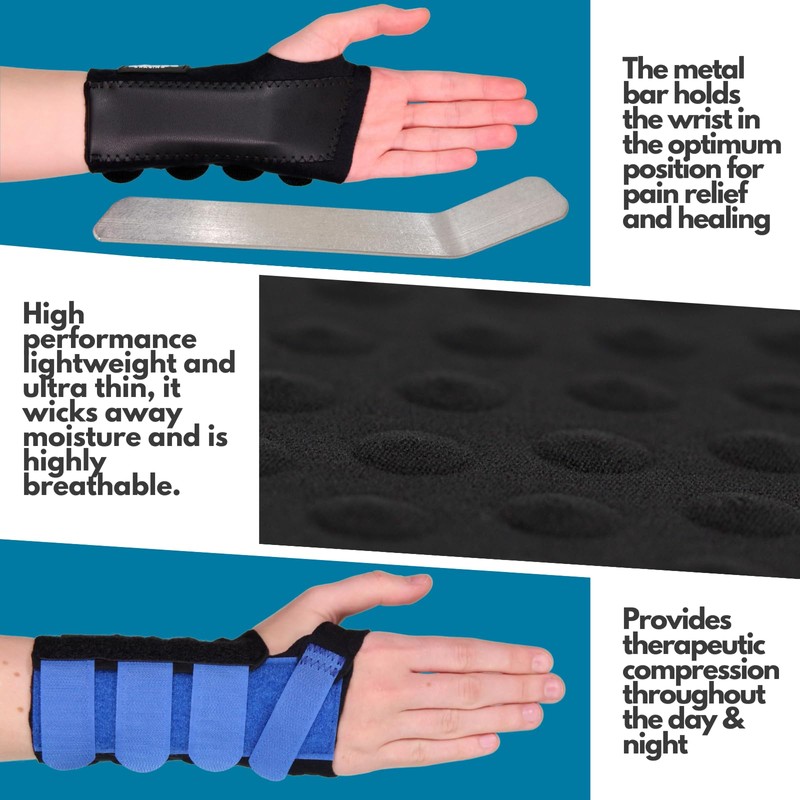 Solace Bracing Cool-Flow Wrist Support (6 Colours) - British Made