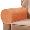 NEKOSUKI Arm Rest Covers Set, Chenille Arm Covers for Chairs