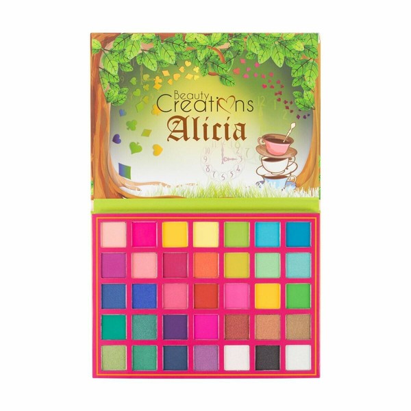 Beauty Creations ALICIA Eyeshadow Palette Bright & Neon Eye Color Shadow