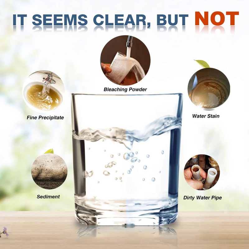 Membrane Solutions 1 Micron Sediment Water Filter Replacement Polypropylene Cartridge