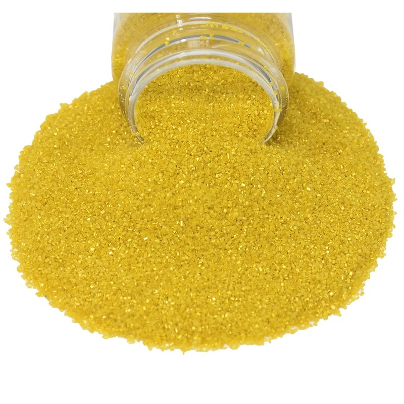 Mystic Sprinkles Sanding Sugar 4oz Bottles (Gold Sanding Sugar 4oz)