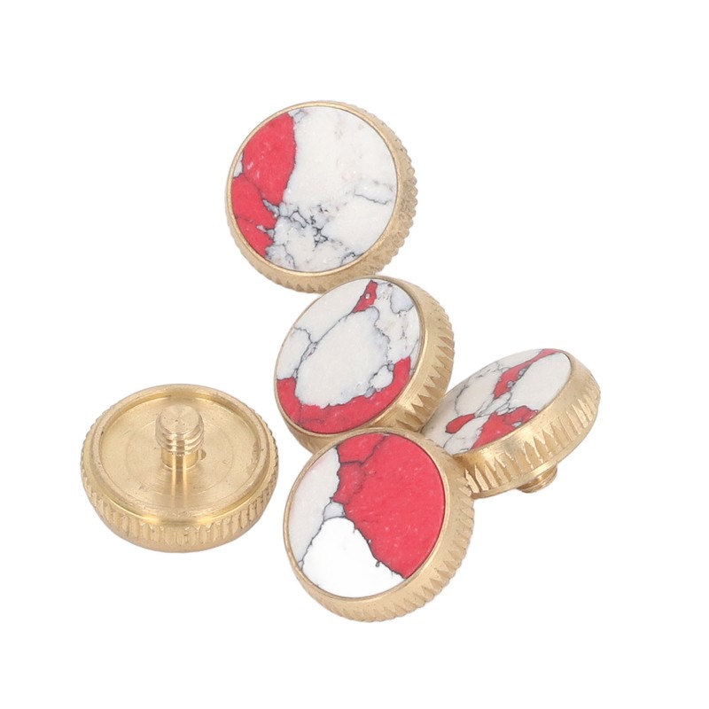 5Pcs Trumpet Finger Buttons Valve Caps Cover Replacement Maintenance Accessories