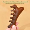 4-in-1 Gua Sha Massage Tool, Natural Wood Face Massager