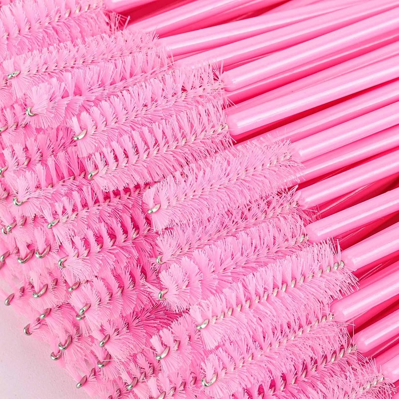 Tbestmax 1000 Varitas de Mascara Desechables Cepillos de Pestañas Spoolies