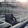VIVOHOME Reclining Stadium Seat Chair with Backrest and Armrests, Portable