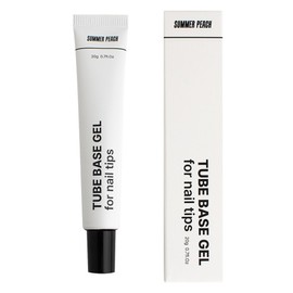 Summer peach tube base gel, 1 piece, color, transparent, 20g / 썸머피치 튜브 베이스젤, 1개, 색상, 투명, 20g