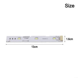 Bright Illumination Light Strip Compatible with Many Models of For Haier Refrigerators Including BCD575WDBI