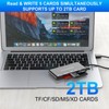USB C USB3.0 Multi Card Reader for SD, CF, Micro