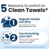 Clean Skin Club Clean Towels XL®, 100% USDA Biobased Face