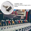 EMSea 2 Pcs 3 Pins ON-Off-ON SPDT Toggle Switch with
