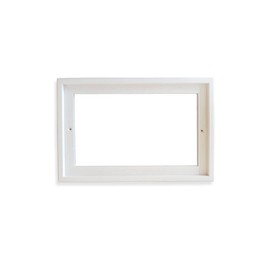 Hand Painted White Italian Ceramic House Numbers Simple Green Design Tile Size: 11 x 7 cm