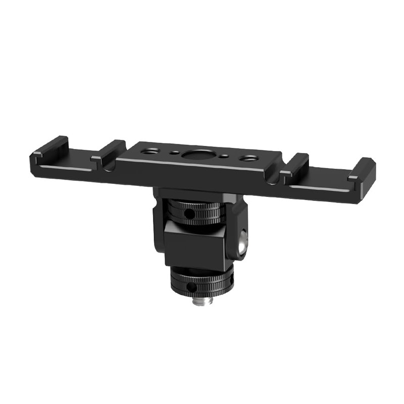 CS PRIORITY Multi Functional Dual Cold Shoe Expansion Bracket Metal