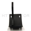 HTTMT MT360-02-BK Black Vertical Curved Mount License Plate Bracket Tag